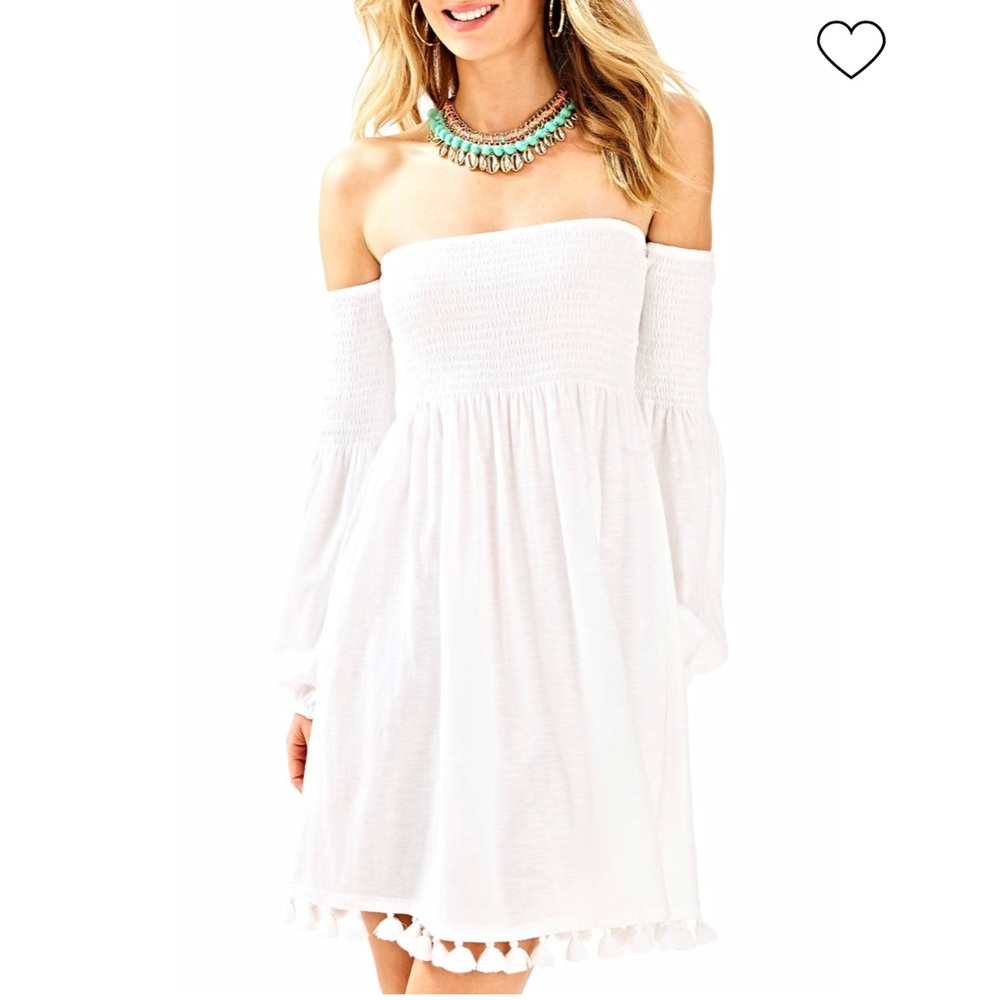 Lilly Pulitzer White Beach Dress Size XXS